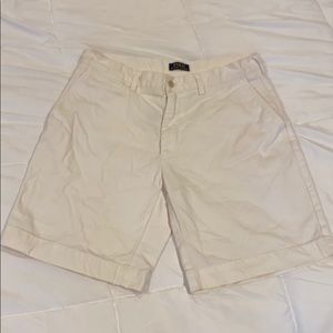 White Polo Shorts